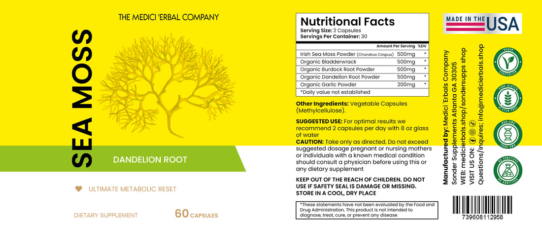 Sea Moss Ultimate Metabolic Reset